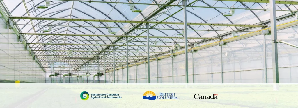 New Entrant Farm Business Accelerator Program commercial greenhouse bristish columbia grant