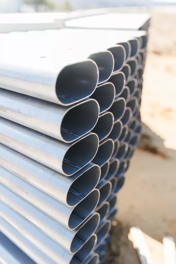 oval tube greenhouse